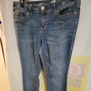 Seven for All Mankind Jeans Women's Size 12 Bootcut Flare Embroidered